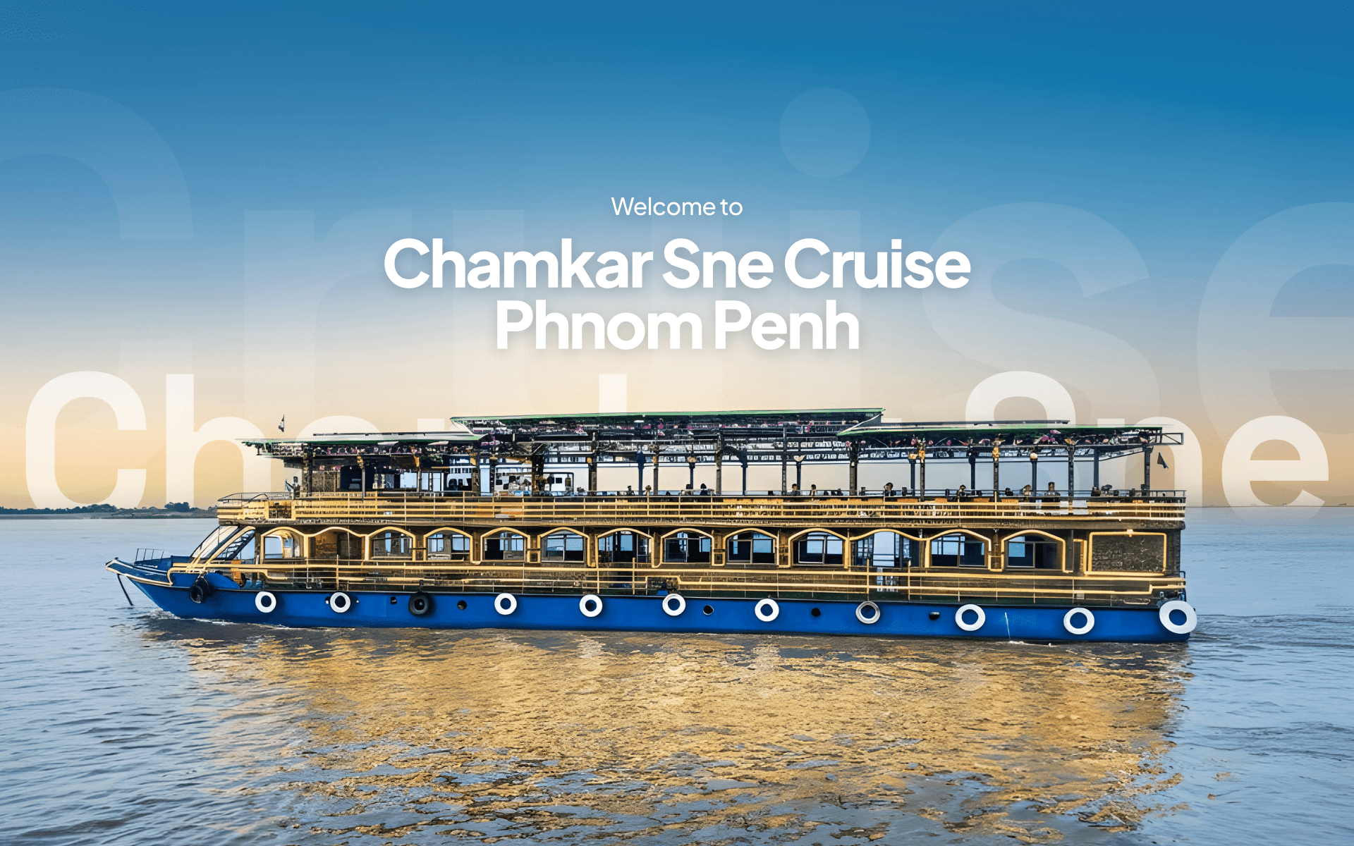 Chamkar Sne Cruise on the Mekong River
