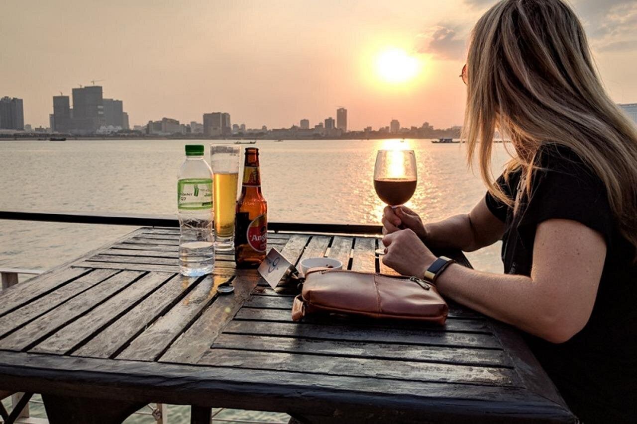 Sundowners on the river